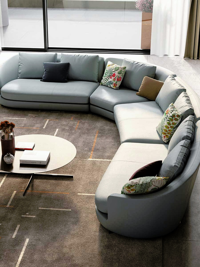 Duo Curved Sofa, view 7