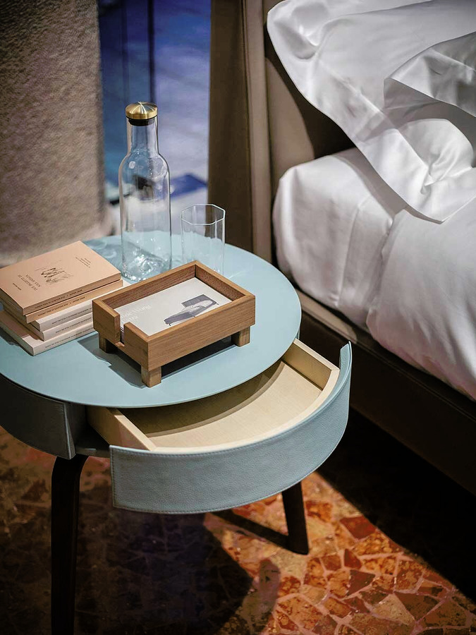 Fiorile Side Table with Drawer, view 7