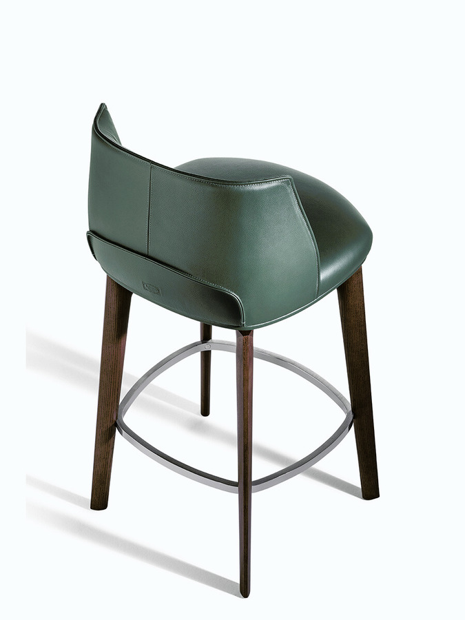 Archibald Bar Stool by Poltrona Frau, view 6