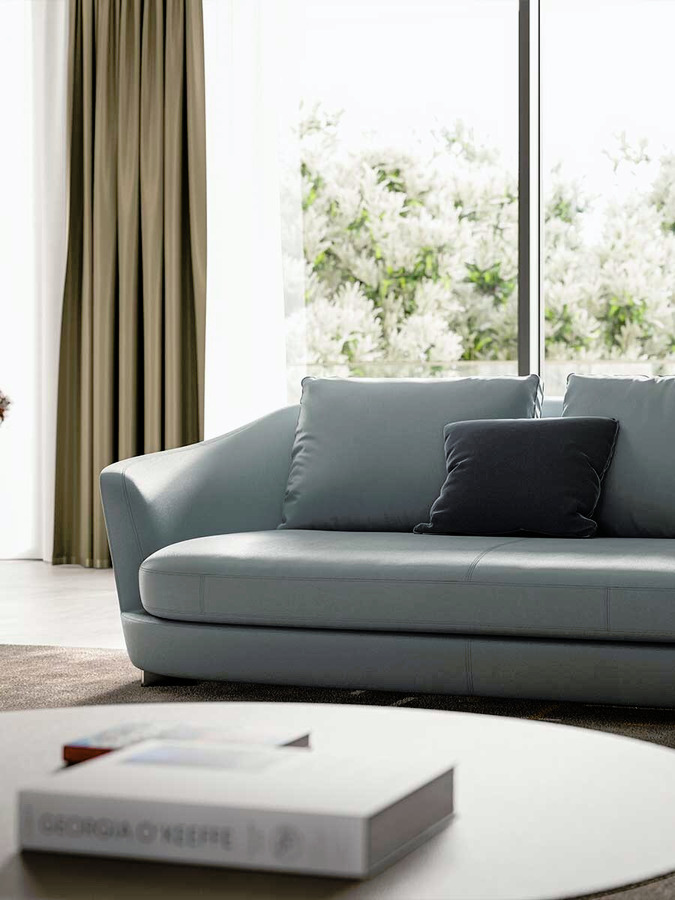 Duo Curved Sofa, view 8
