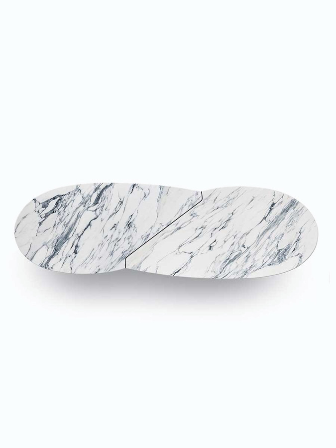Infinitamente Marble Dining Table, view 7