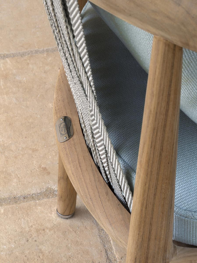The Secret Garden Solid Teak Garden Chair, view 7