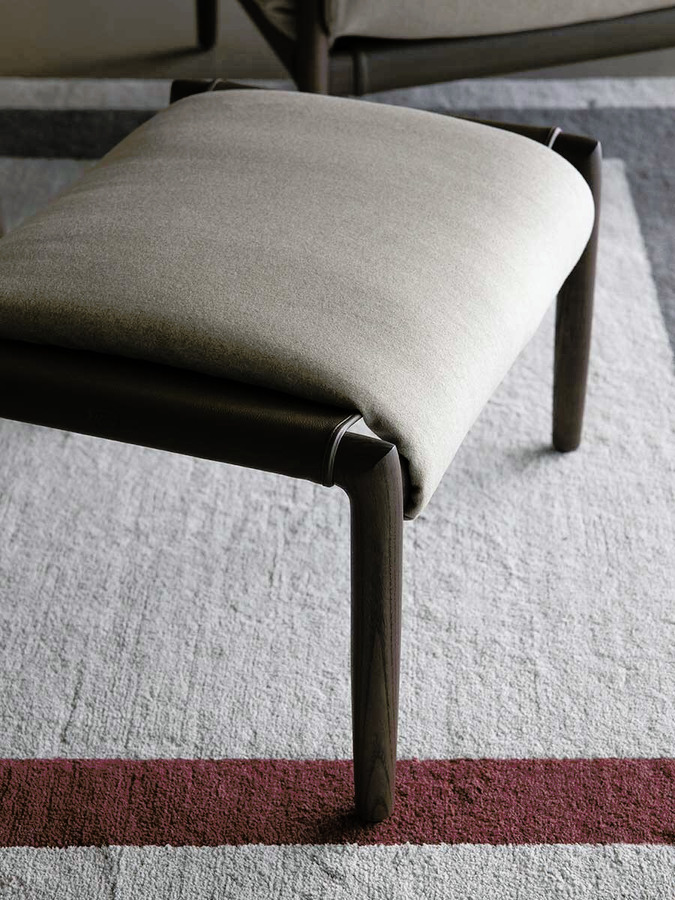 Times Lounge Armchair and Ottoman, view 7