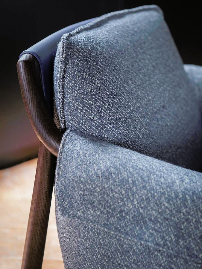 Times Lounge Armchair and Ottoman, view 9
