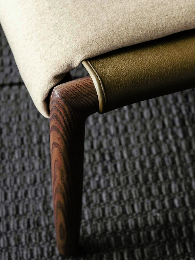 Times Lounge Armchair and Ottoman, view 8