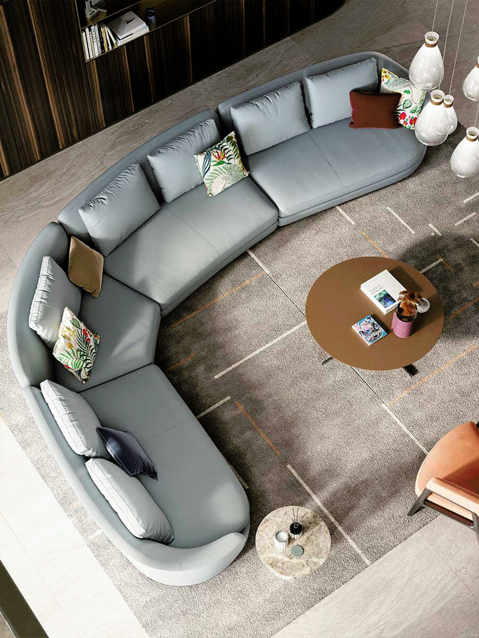 Duo Curved Sofa, view 10