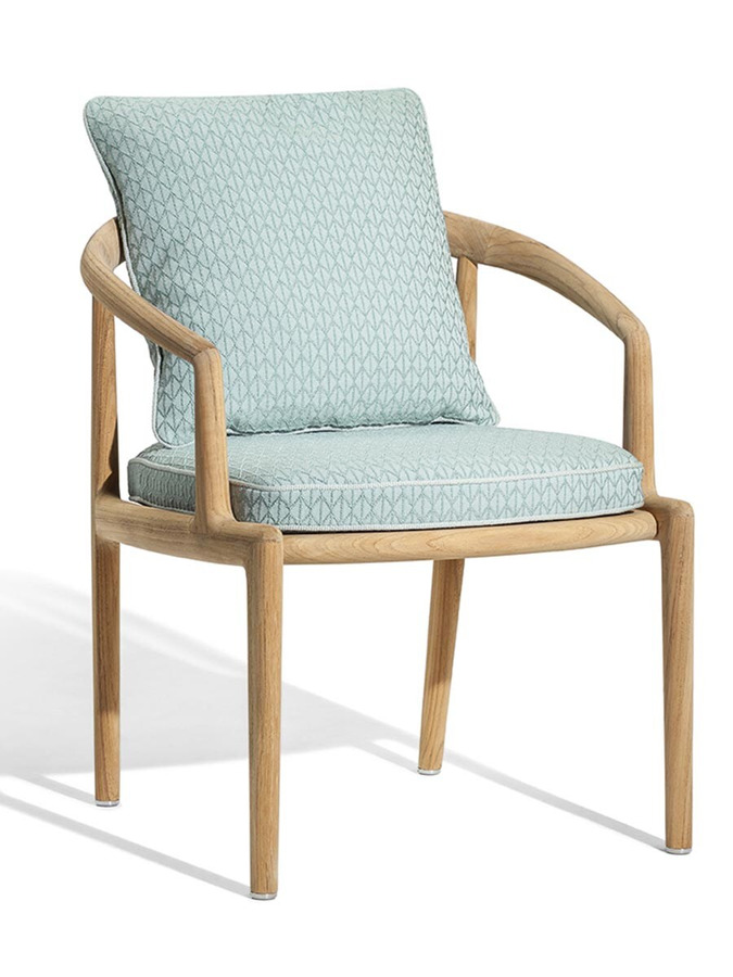 The Secret Garden Solid Teak Garden Chair, view 9