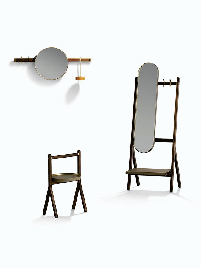 Ren Mirrors by Poltrona Frau, view 9