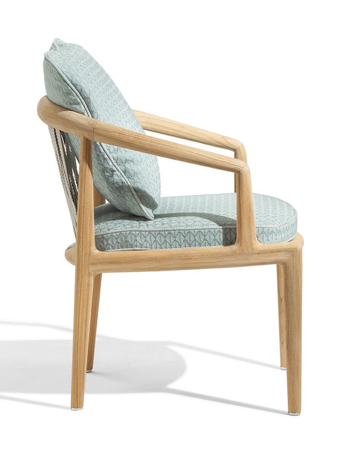 The Secret Garden Solid Teak Garden Chair, view 10
