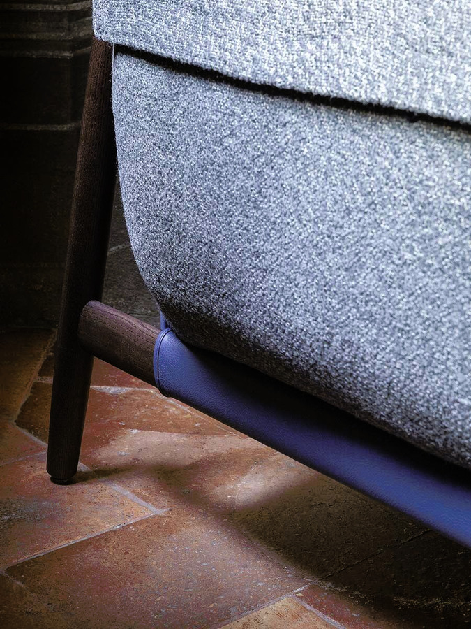 Times Lounge Armchair and Ottoman, view 11