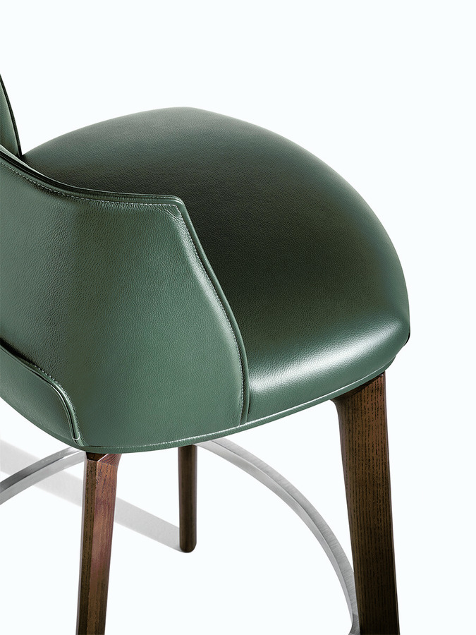 Archibald Bar Stool by Poltrona Frau, view 10