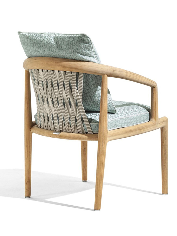 The Secret Garden Solid Teak Garden Chair, view 11