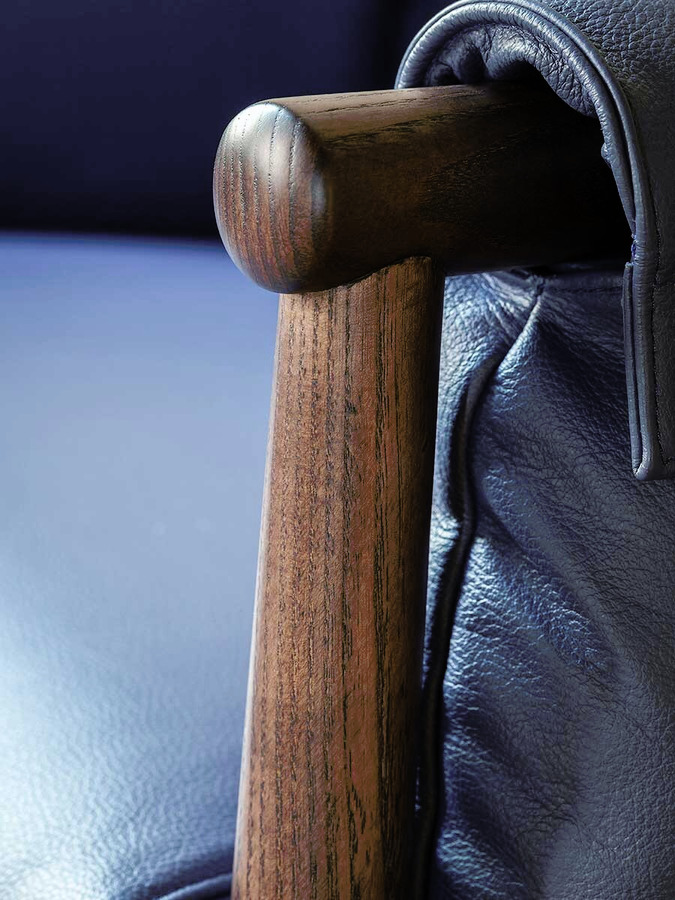 Times Lounge Armchair and Ottoman, view 13