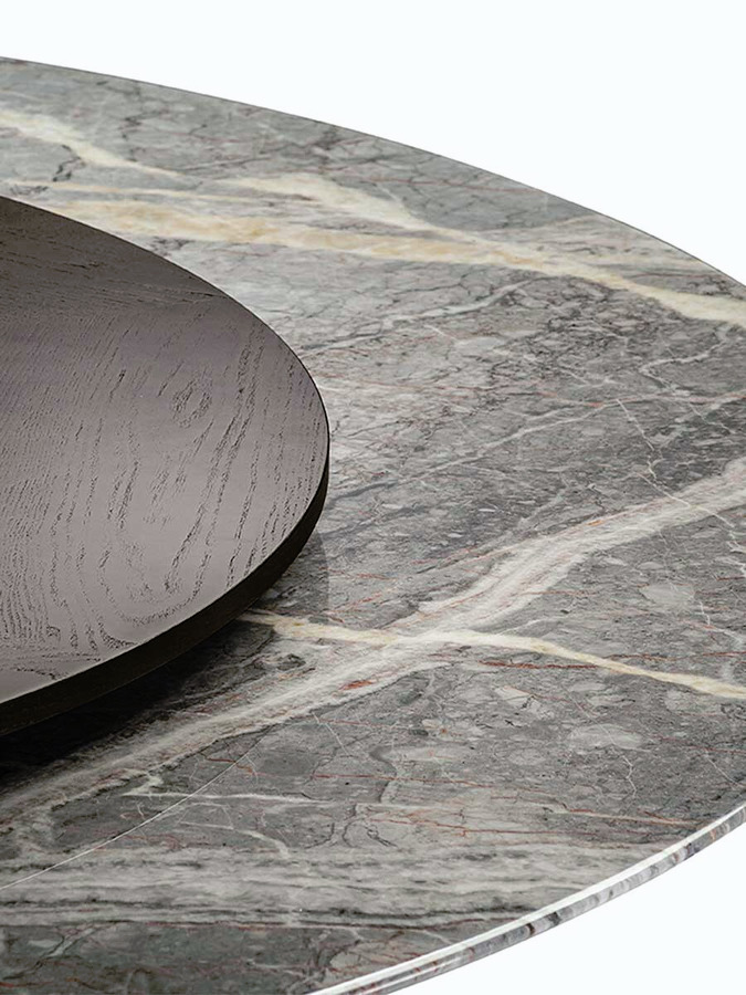 Mesa Due table by Poltrona Frau, view 15