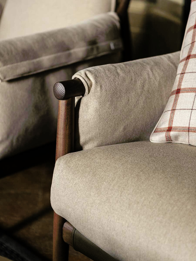Times Lounge Armchair and Ottoman, view 16