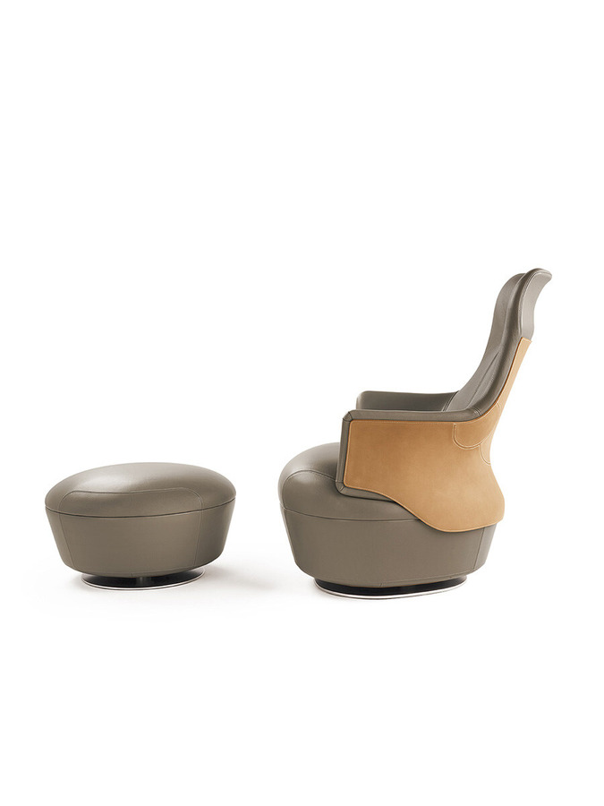 Assaya Armchair by Poltrona Frau, view 16