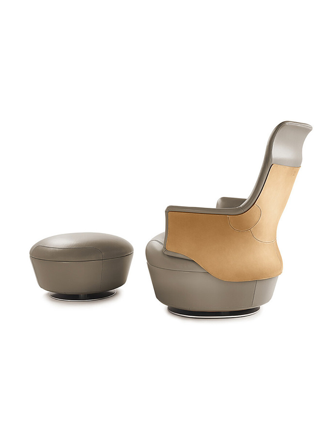 Assaya Armchair by Poltrona Frau, view 17