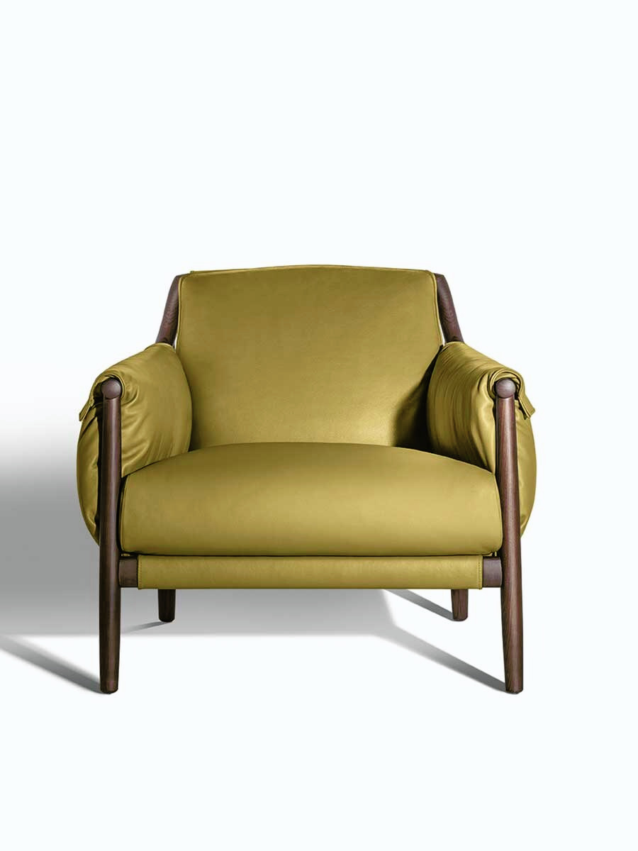 Times Lounge Armchair and Ottoman