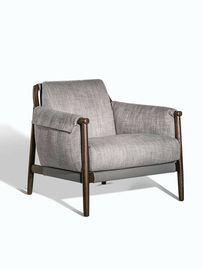 Times Lounge Armchair and Ottoman, view 21