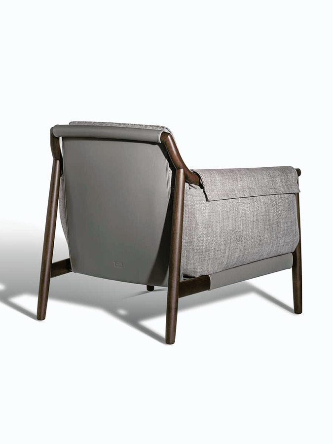 Times Lounge Armchair and Ottoman, view 22