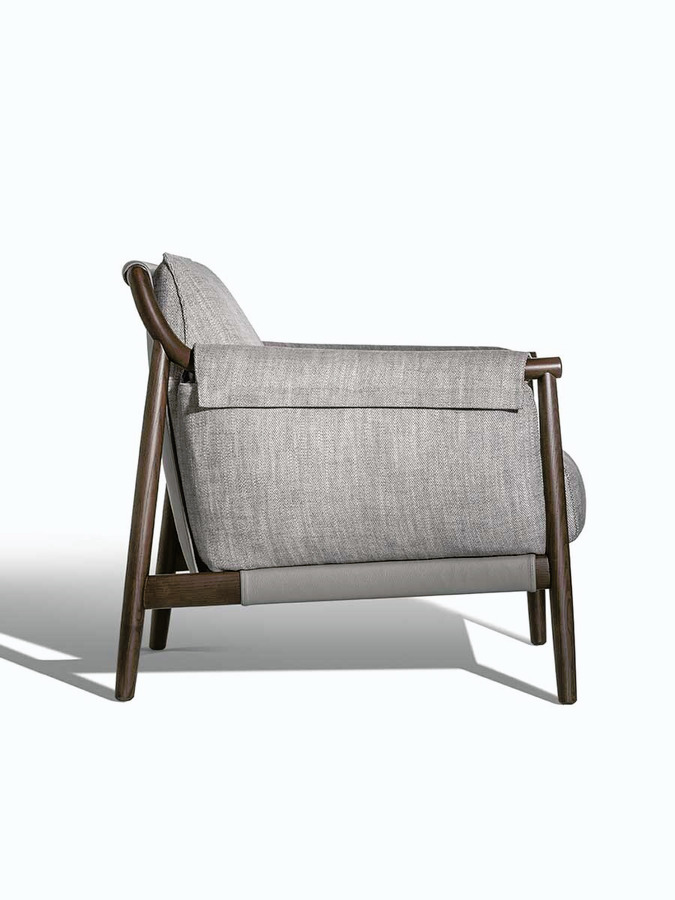 Times Lounge Armchair and Ottoman, view 23