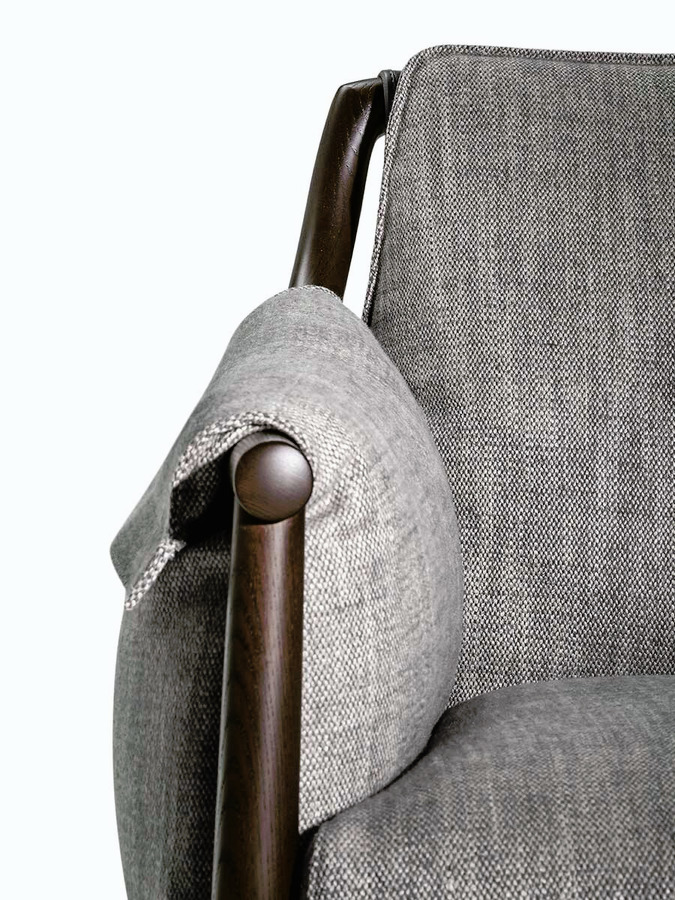 Times Lounge Armchair and Ottoman, view 24