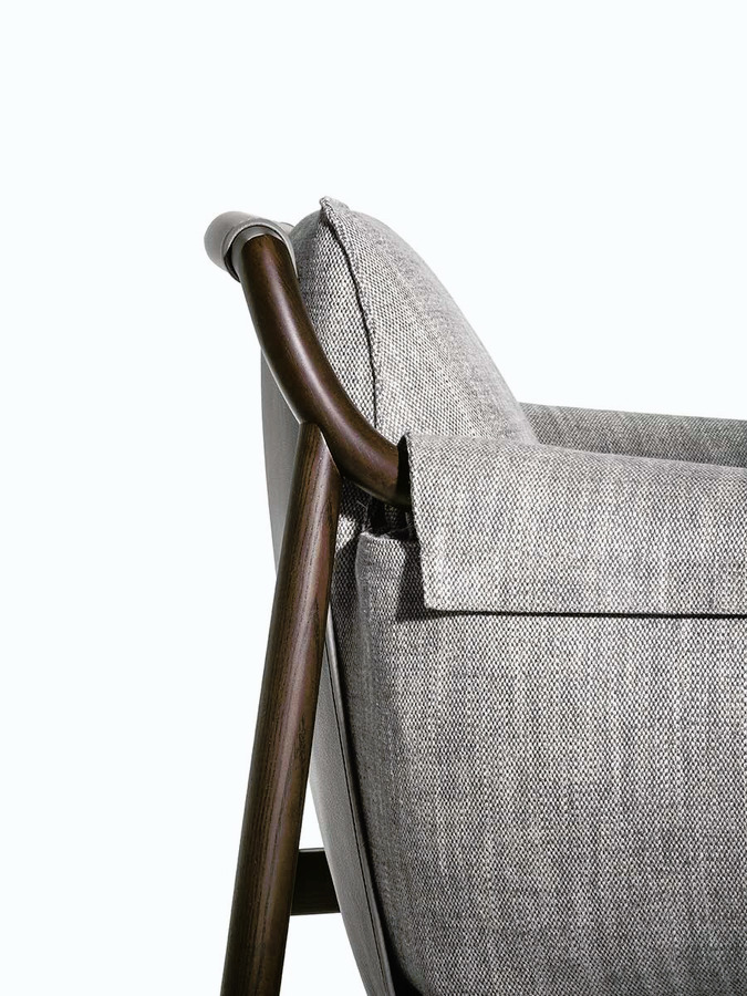 Times Lounge Armchair and Ottoman, view 25