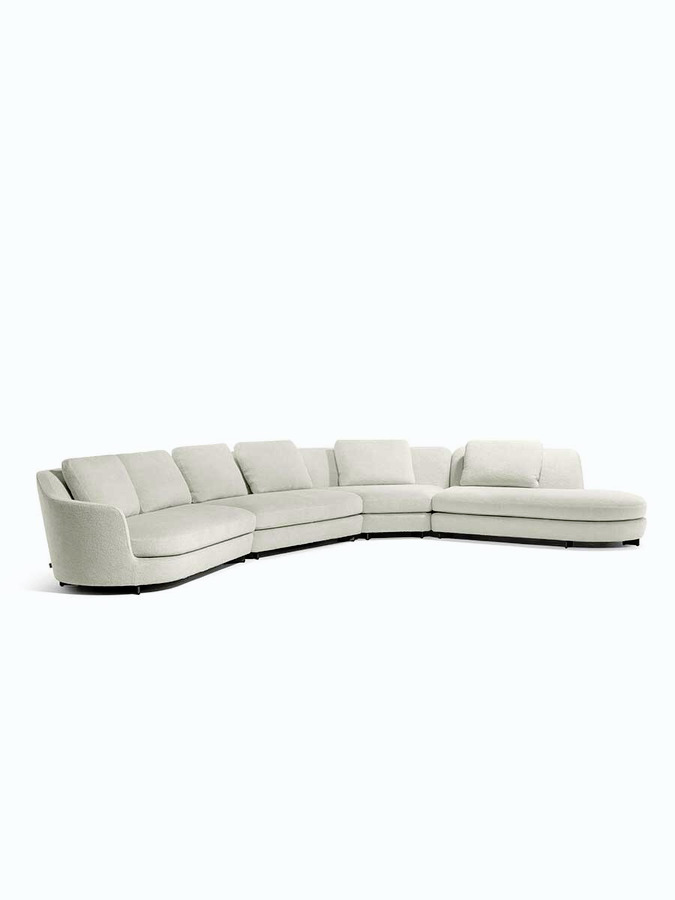 Duo Curved Sofa, view 28