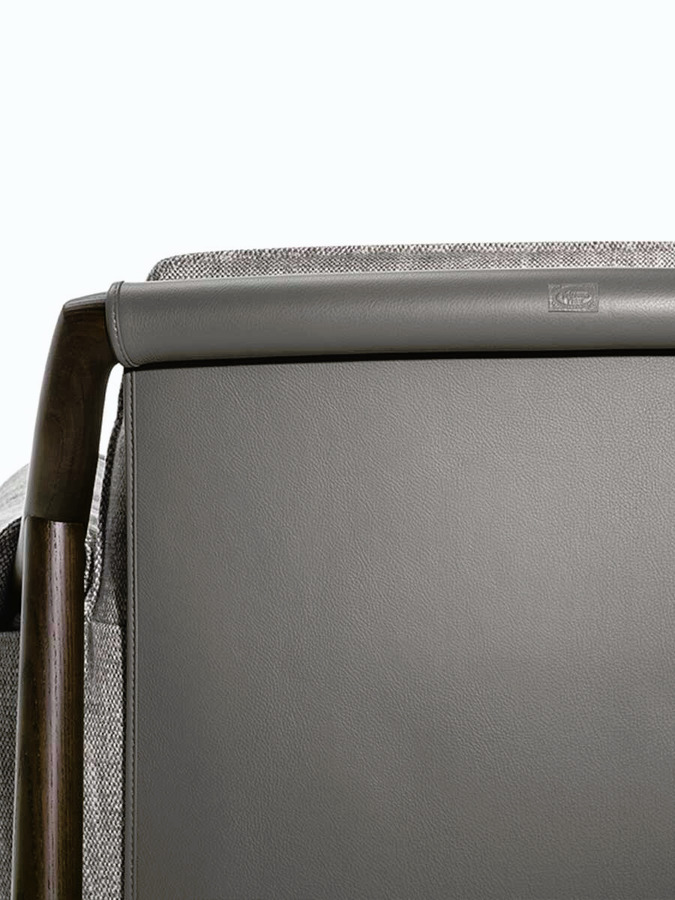 Times Lounge Armchair and Ottoman, view 27