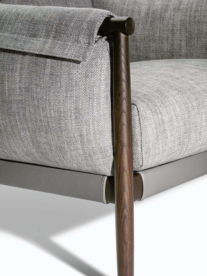 Times Lounge Armchair and Ottoman, view 28