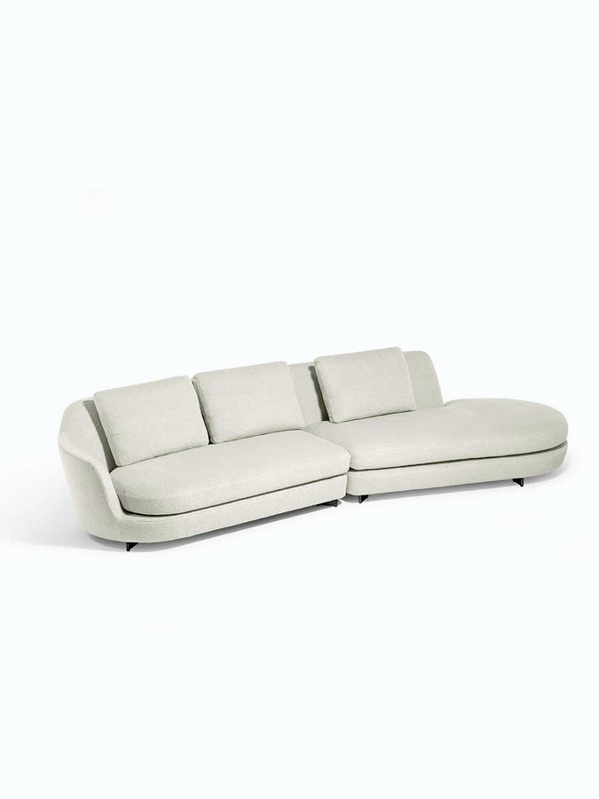 Duo Curved Sofa, view 30