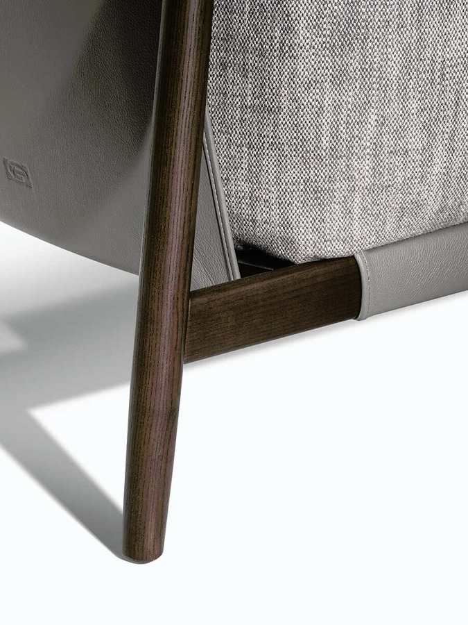 Times Lounge Armchair and Ottoman, view 29