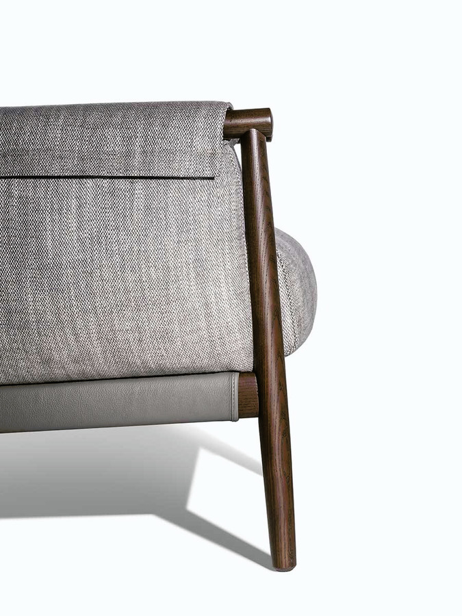 Times Lounge Armchair and Ottoman, view 30
