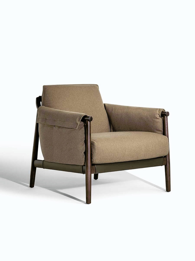 Times Lounge Armchair and Ottoman, view 32