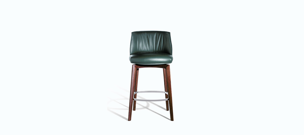 Archibald Bar Stool by Poltrona Frau