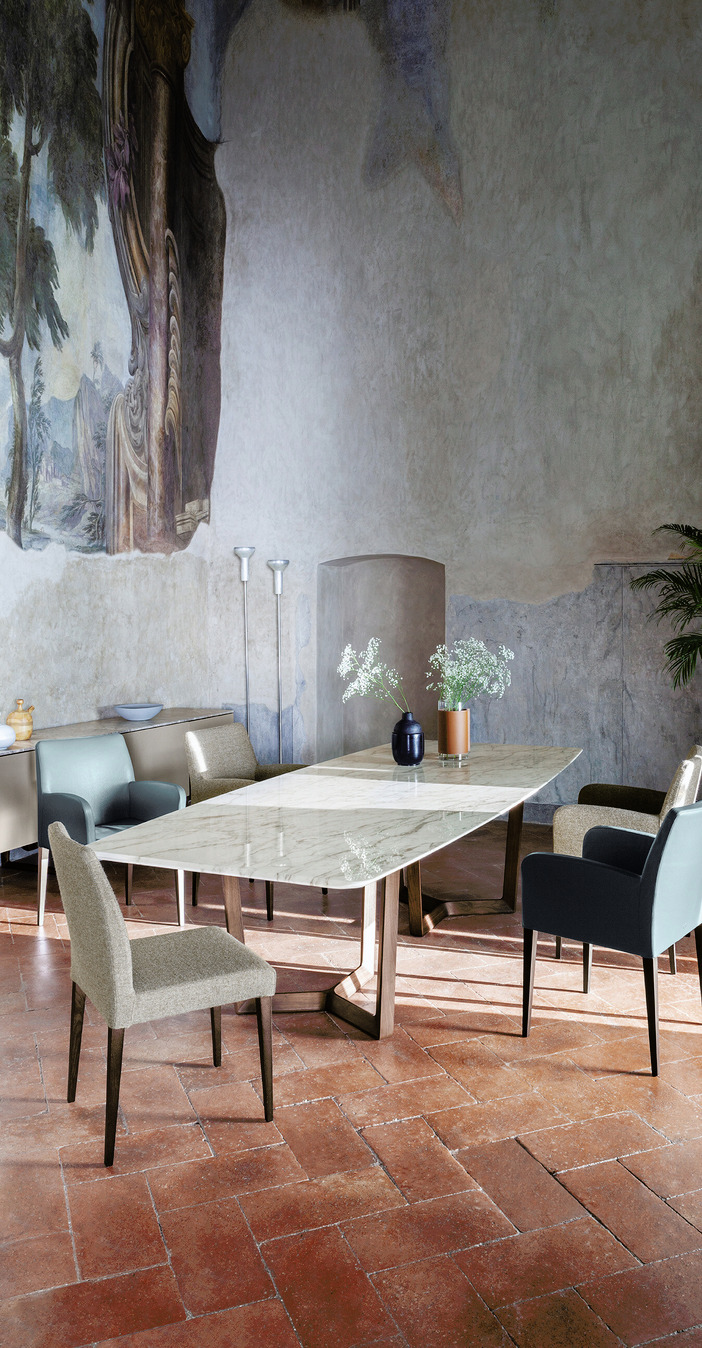 Bolero Ravel Marble Table, view 2