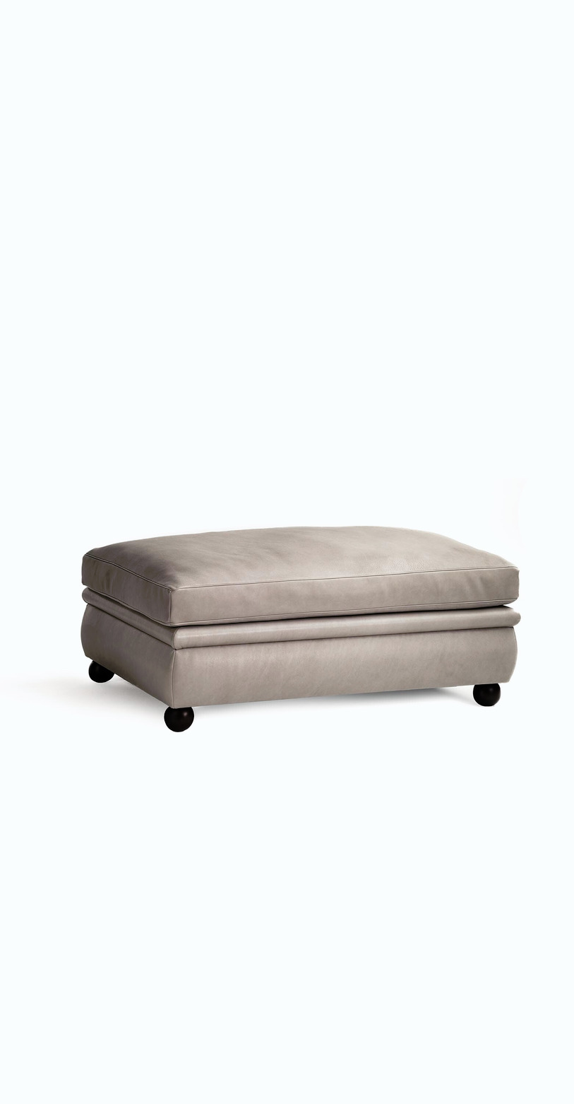 Chester Line Pouf, view 2