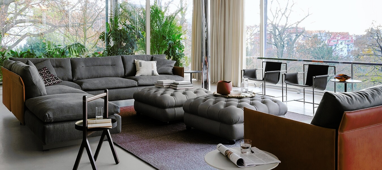 Chester One Sofa by Poltrona Frau, view 2