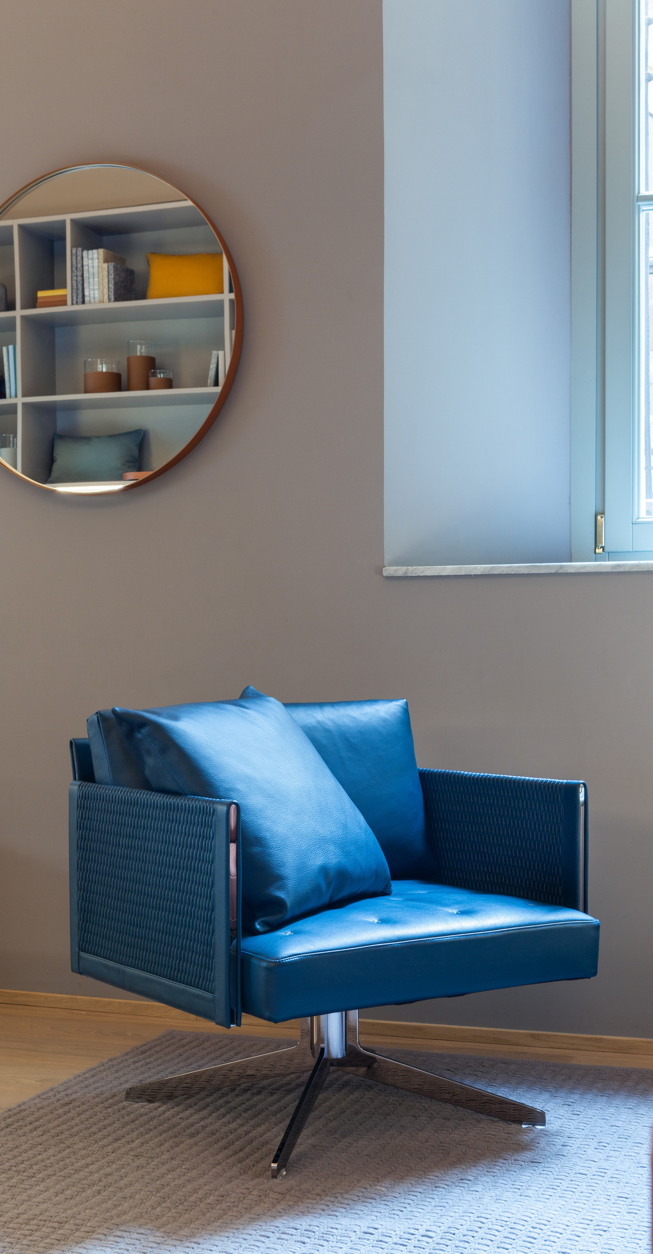 Clayton Swivel Armchair, view 3
