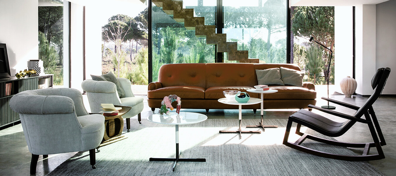 Don'do Rocking Chair by Poltrona Frau, view 2