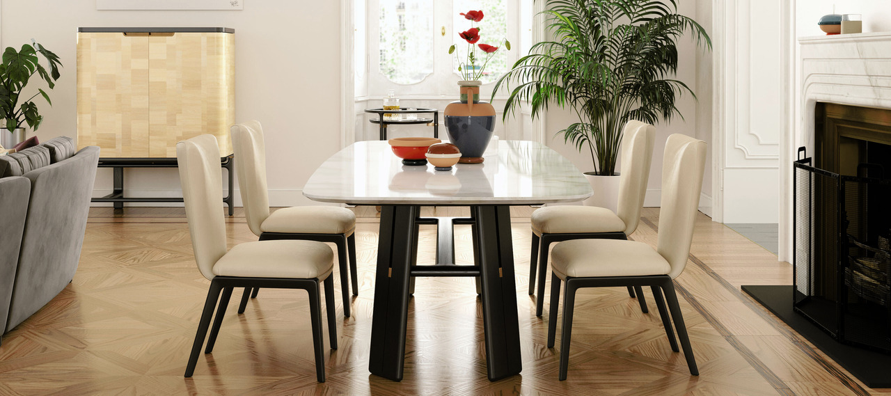 Duo Dining Chair, view 2