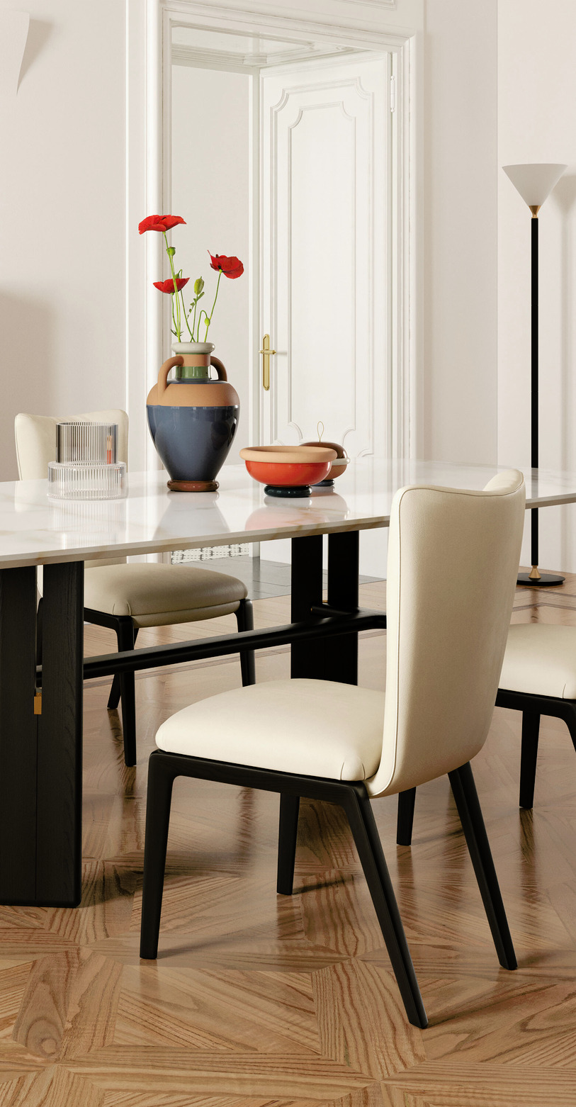 Duo Dining Chair, view 3
