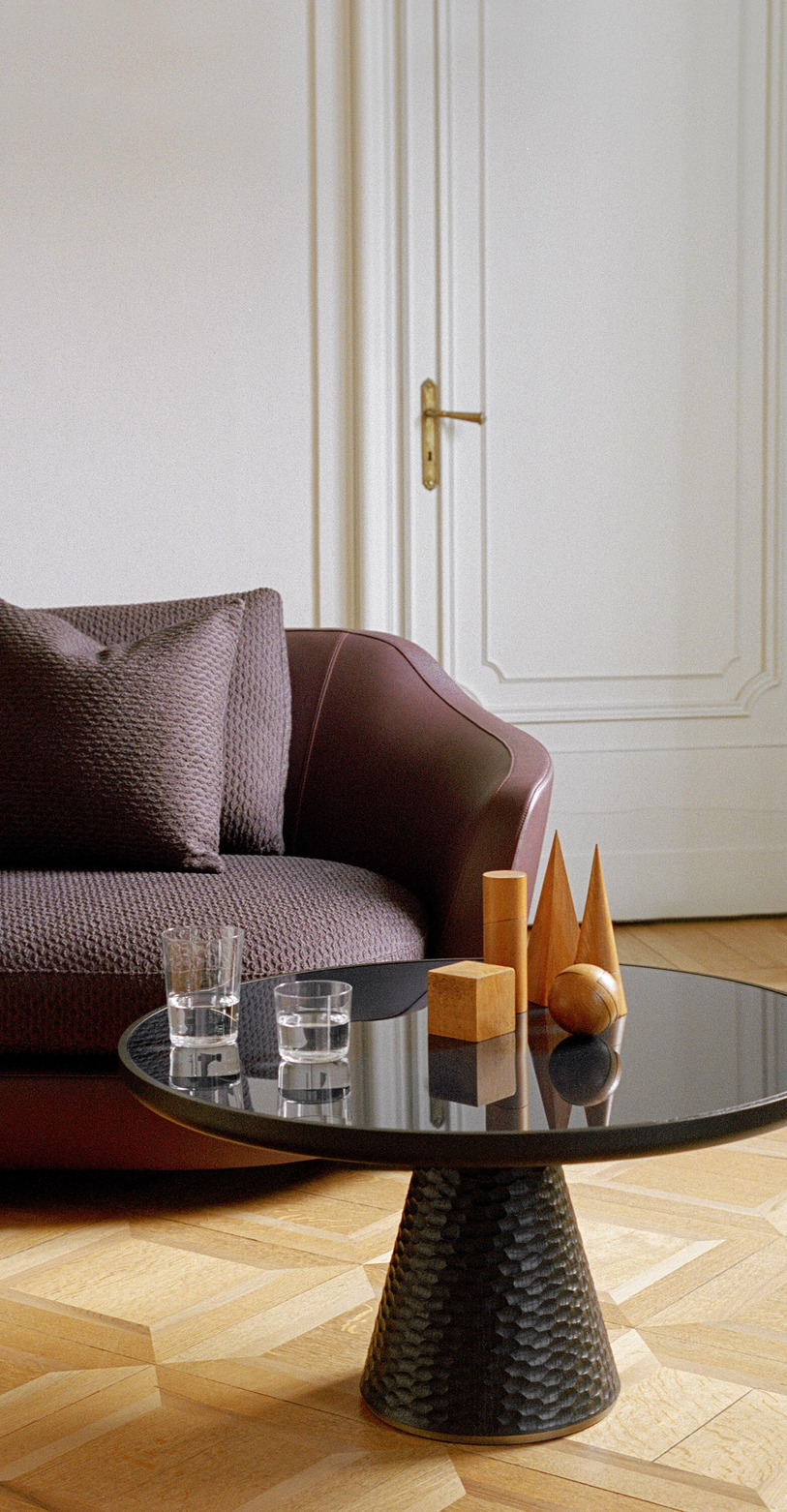 Duo Coffee Table by Poltrona Frau, view 3