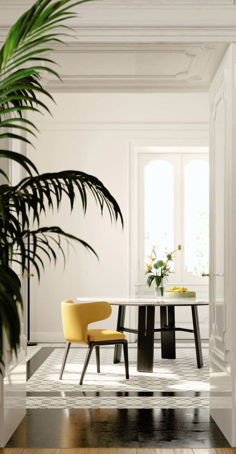 Duo Armchair, view 3