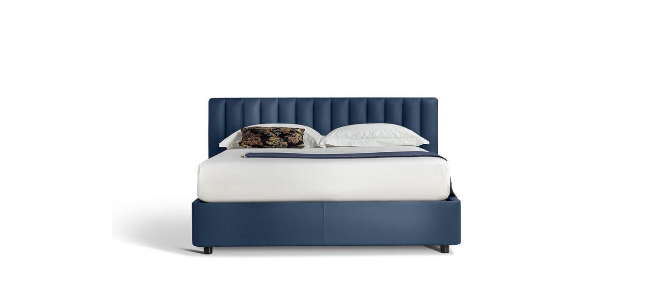 Ferdinandea Bed with Storage and Headboard
