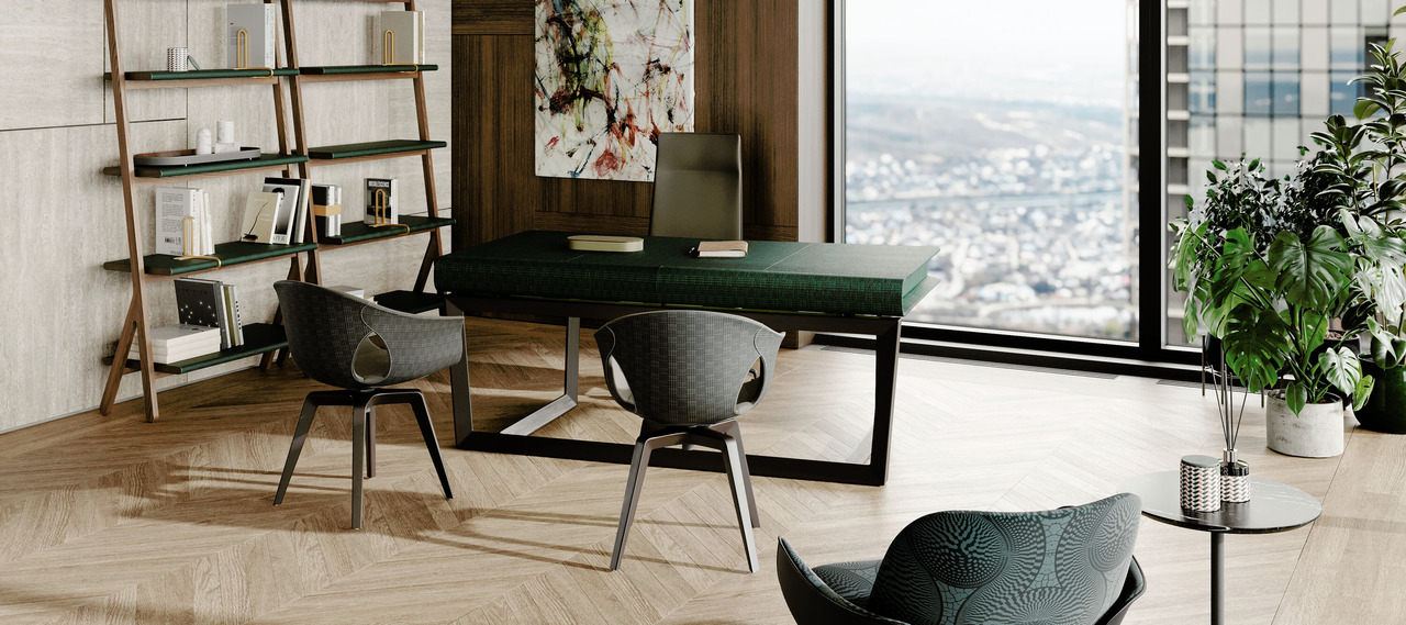 Ozwald Boateng Ginger Armchair, view 2