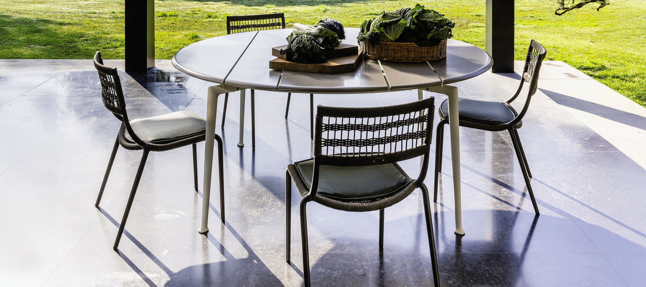 Solaria Outdoor Garden Chair by Poltrona Frau, view 2