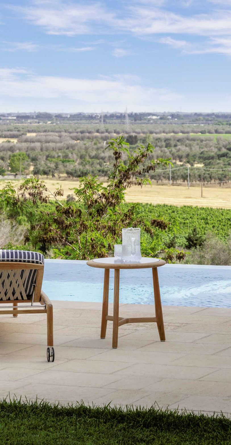 The Secret Garden Outdoor Side Tables, view 3