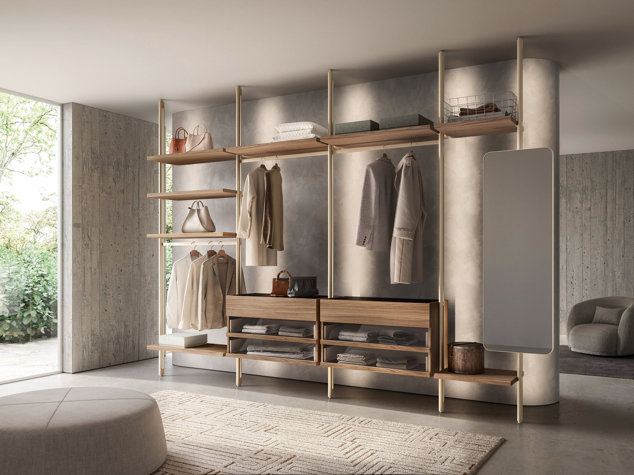 Sangiacomo Itala Walk-In Wardrobe System