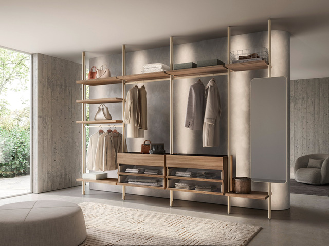 Sangiacomo Itala Walk-In Wardrobe System